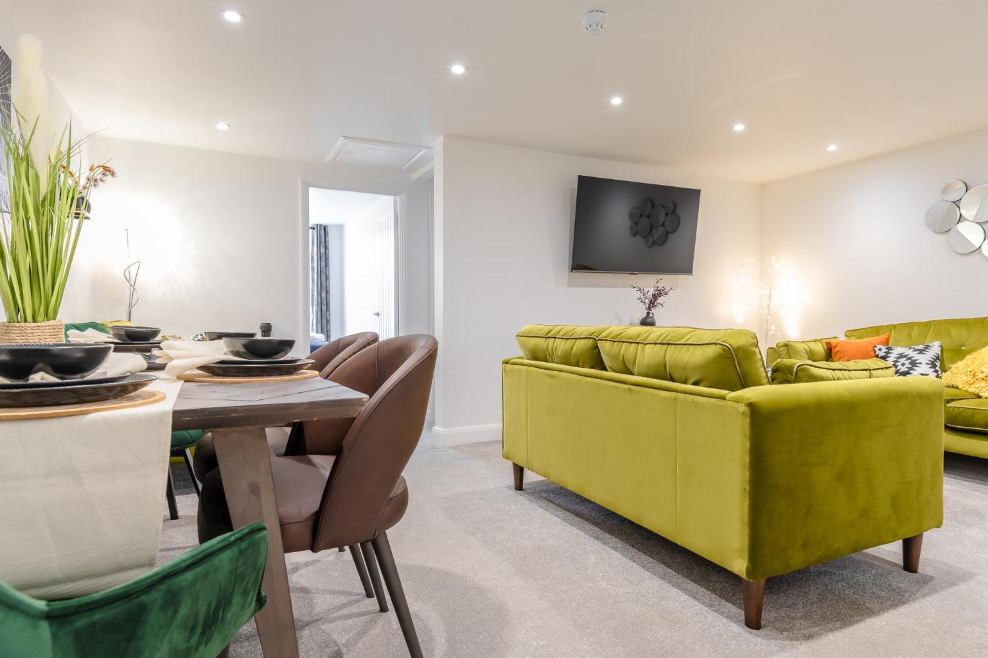 Cosy 2-Bed Apartment In Nettleham Lincoln Luaran gambar